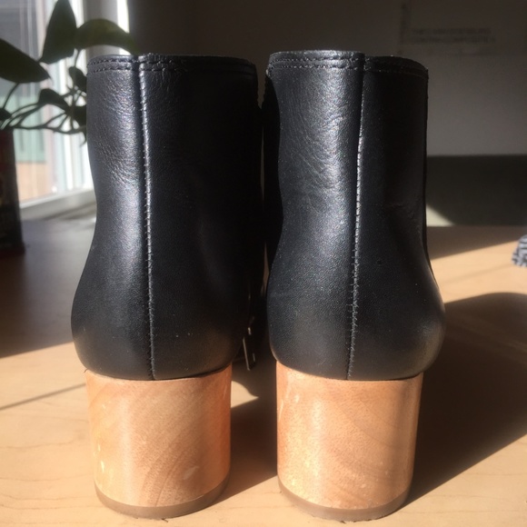 🚫SOLD🚫 Madewell Lucien Black Leather Heeled Boot - Picture 6 of 7